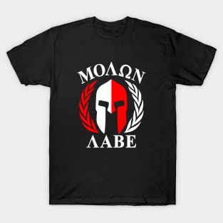 Mod.28 Molon Labe Greek Spartan T-Shirt